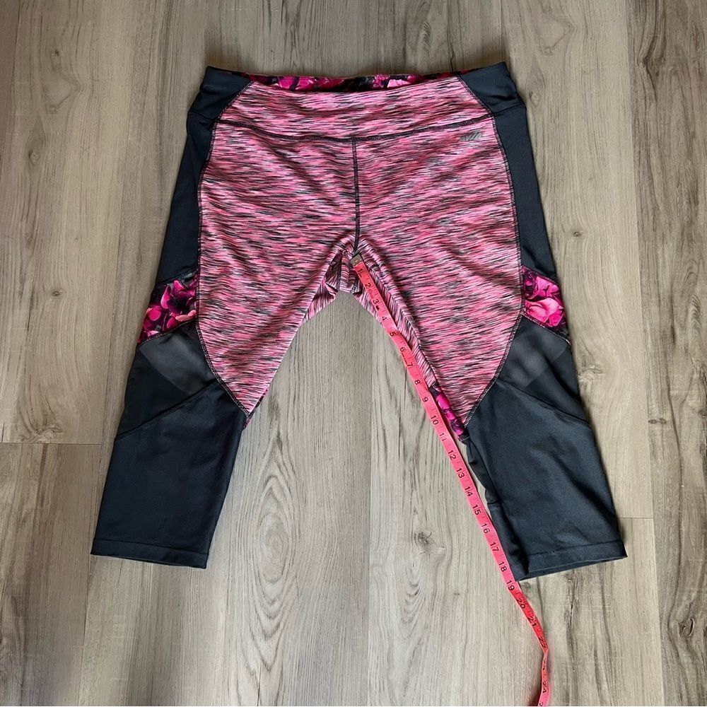 Avia capri leggings size XL hot pink gray - Picture 11 of 16